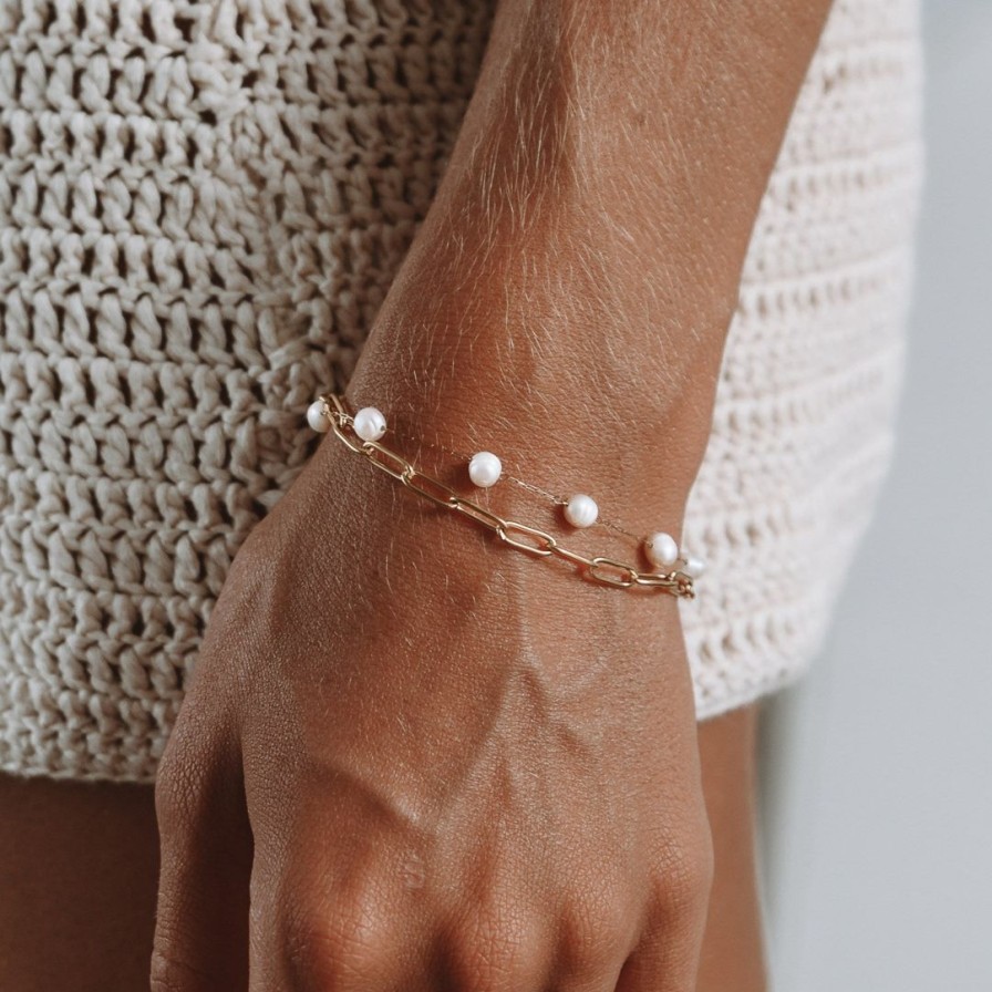 Pearlspearls Atolea Jewelry | Positano Freshwater Pearls Bracelet